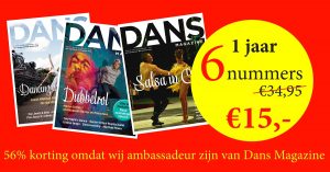 Wij zijn ambassadeur van Dans Magazine!